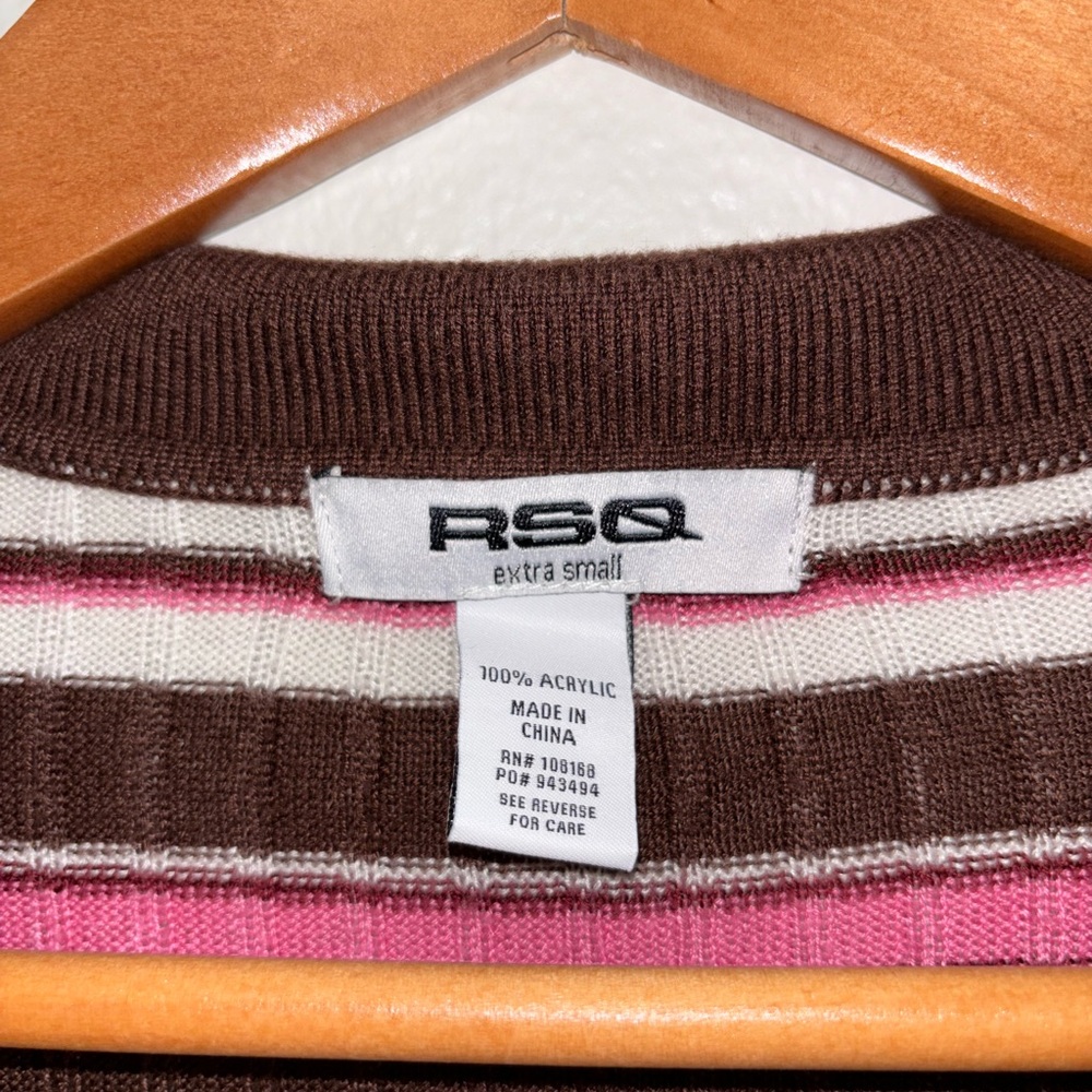 Preppy Rsq Ribbed Cardigan - Picture 7 of 8